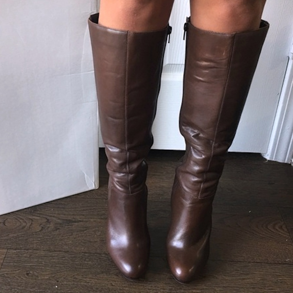 Aldo Zientara Brown platform boots size 37